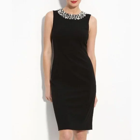 black white sweater dress Timeless Maxi Sweater Dress (Black/White)